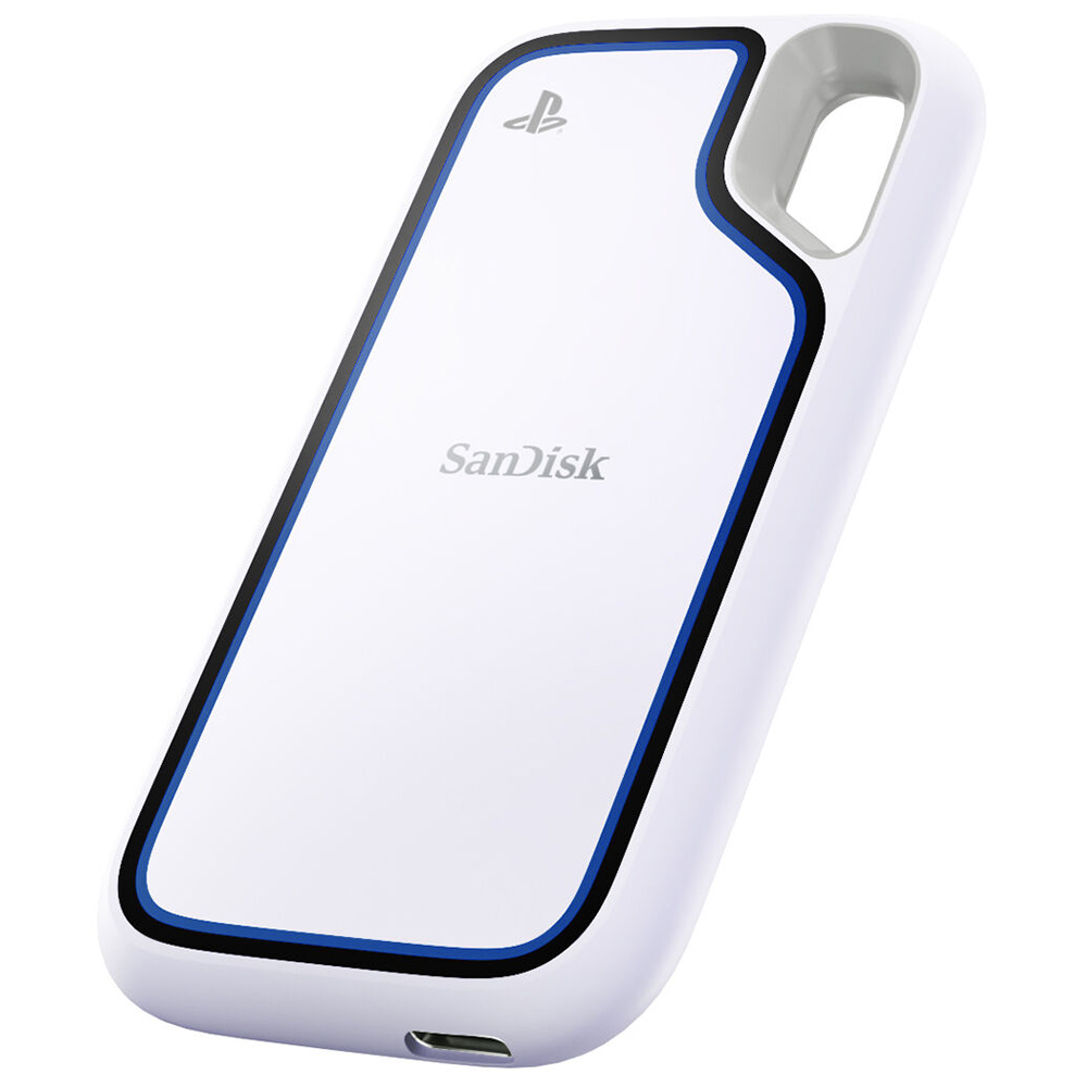 SSD Externo SanDisk 2TB Extreme PS5 Portátil / USB-C 3.2 - Blanco (SDSSDE62P-2T00-G25)