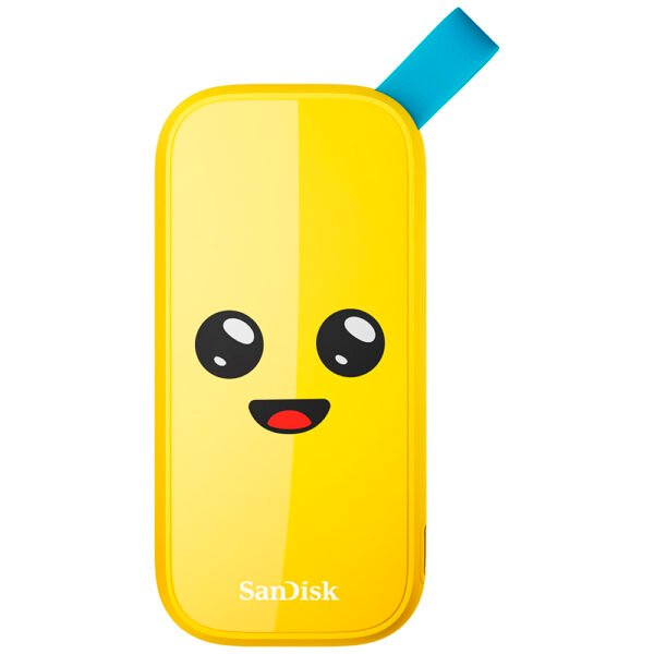 SSD Externo SanDisk 2TB Portátil Fortnite Peely Edition / USB-C - Amarillo (SDSSDE30-2T00-G25)
