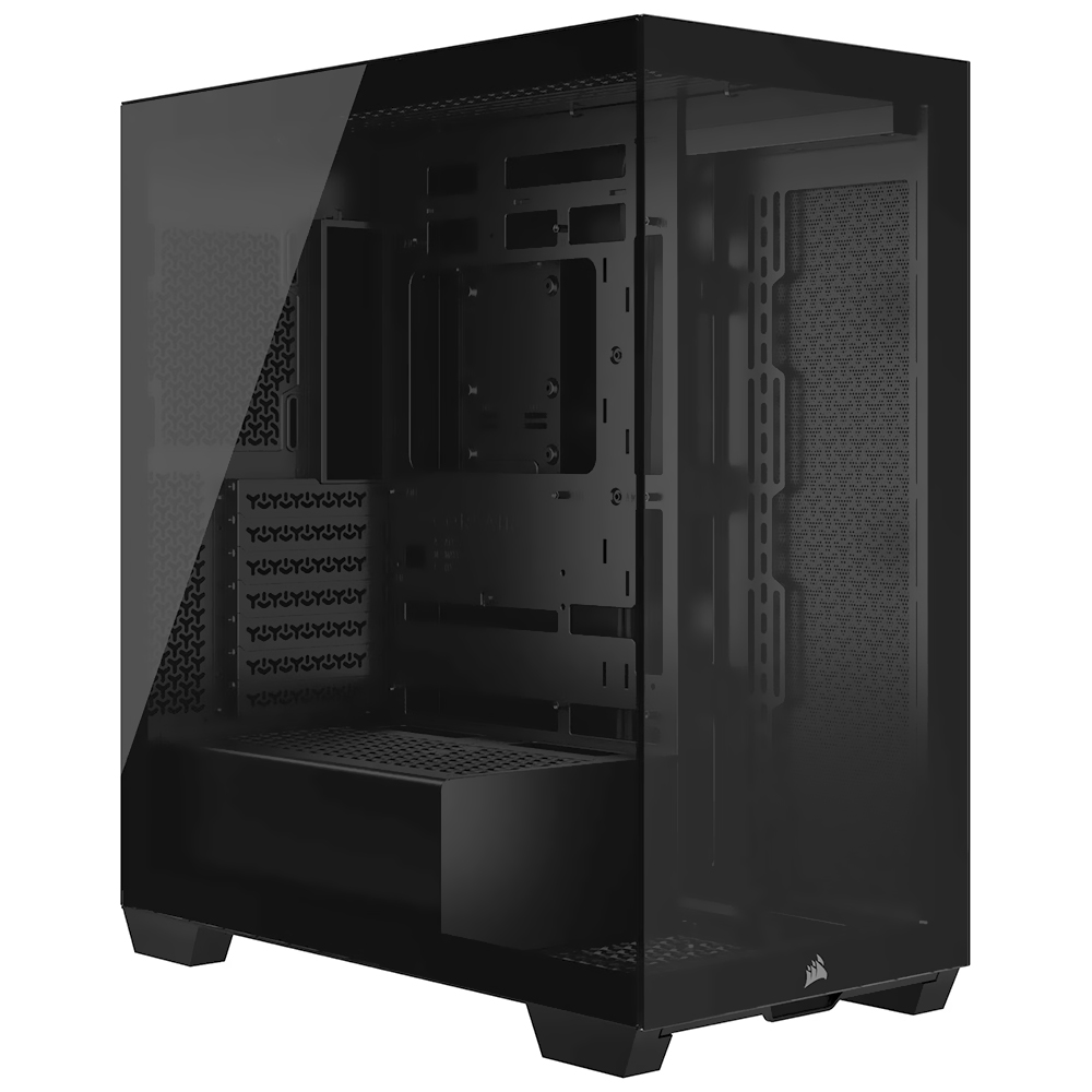Gabinete Gamer Corsair CC-9011276-WW 3500X Mid Tower Negro