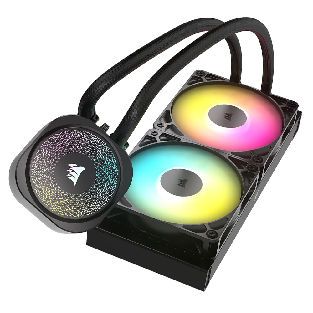 Water Cooler para Procesador Corsair Nautilus 240 RS ARGB 240MM - Negro (CW-9060092-WW)