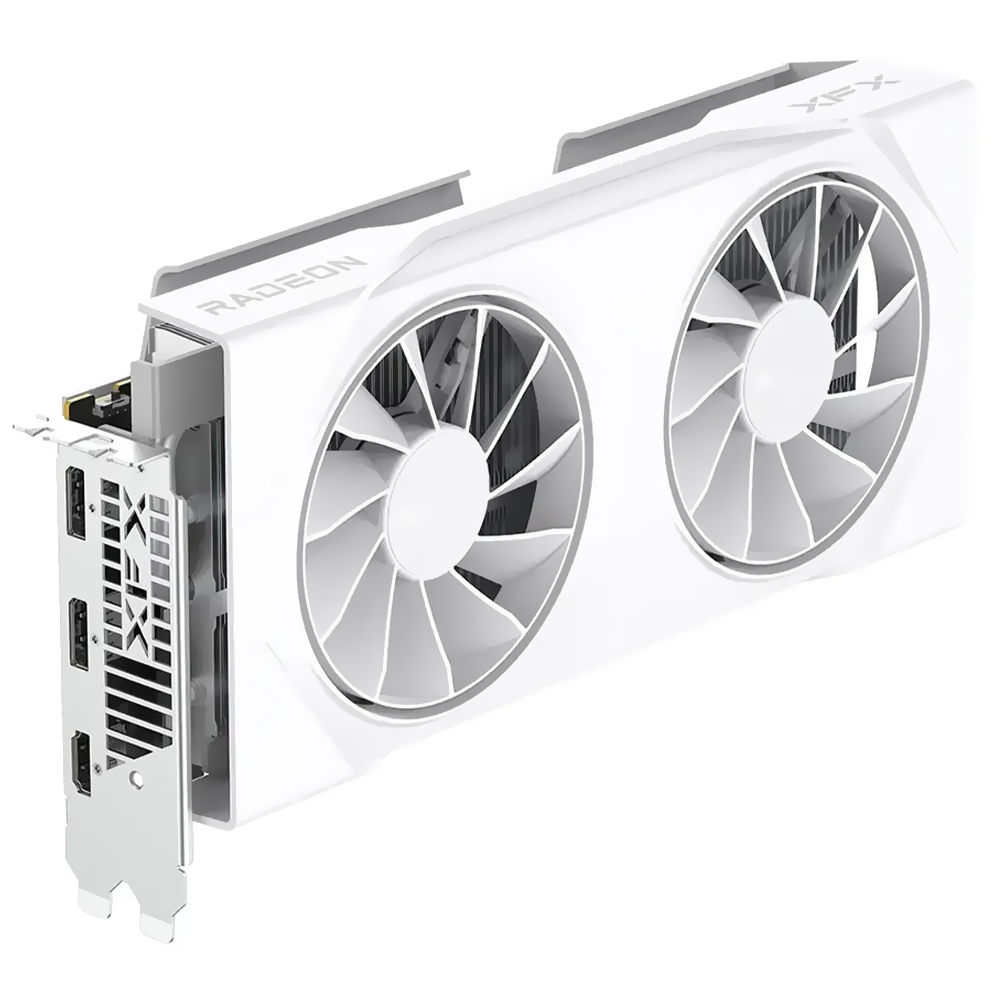 Tarjeta Gráfica XFX Swift OC Gaming White Edition 8GB Radeon RX9060 XT - RX-96TSW8GWQ
