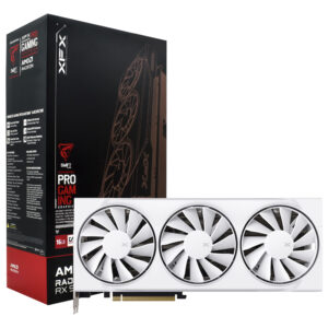 Tarjeta Gráfica XFX Swift OC Gaming White Edition 16GB Radeon RX9070 XT GDDR6 RX-97SWFT3W7