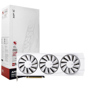 Tarjeta Gráfica XFX Quick Silver Gaming White Magnetic 16GB Radeon RX9070 XT GDDR6 RX-97TMAQKW9