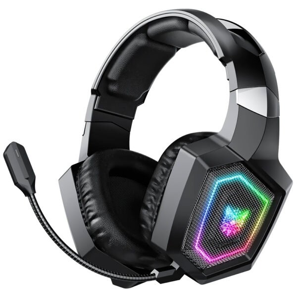 Auricular Gamer Onikuma GT806 RGB  Wireless - Negro