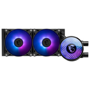 COOLER P/ PROC. MSI HYDRO MAG CORELIQUID A12 240 1700/1851/AM4/AM5 ARGB 240MM PRETO