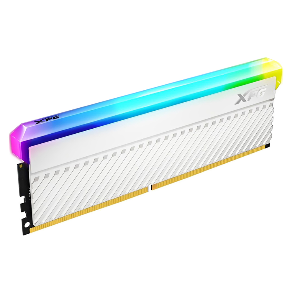 Memoria RAM ADATA XPG Spectrix D45G DDR4 8GB 3200MHz RGB - Blanco (AX4U32008G16A-CWHD45G)