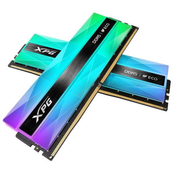 Memoria RAM ADATA XPG Lancer Neon DDR5 32GB (2x16GB) 7200MHz RGB - Negro / Gris (AX5U7200C3416G-DCLANRSG)