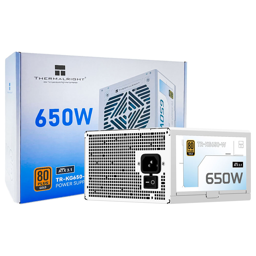 Fuente de Alimentación Thermalright TR-KG650-W 650W ATX No Modular 80 Plus Gold