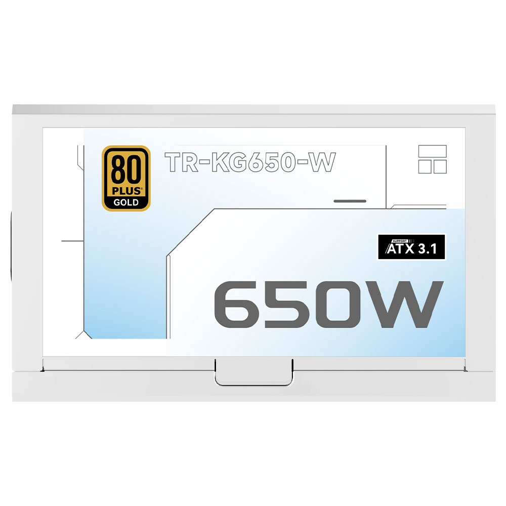 Fuente de Alimentación Thermalright TR-KG650-W 650W ATX No Modular 80 Plus Gold