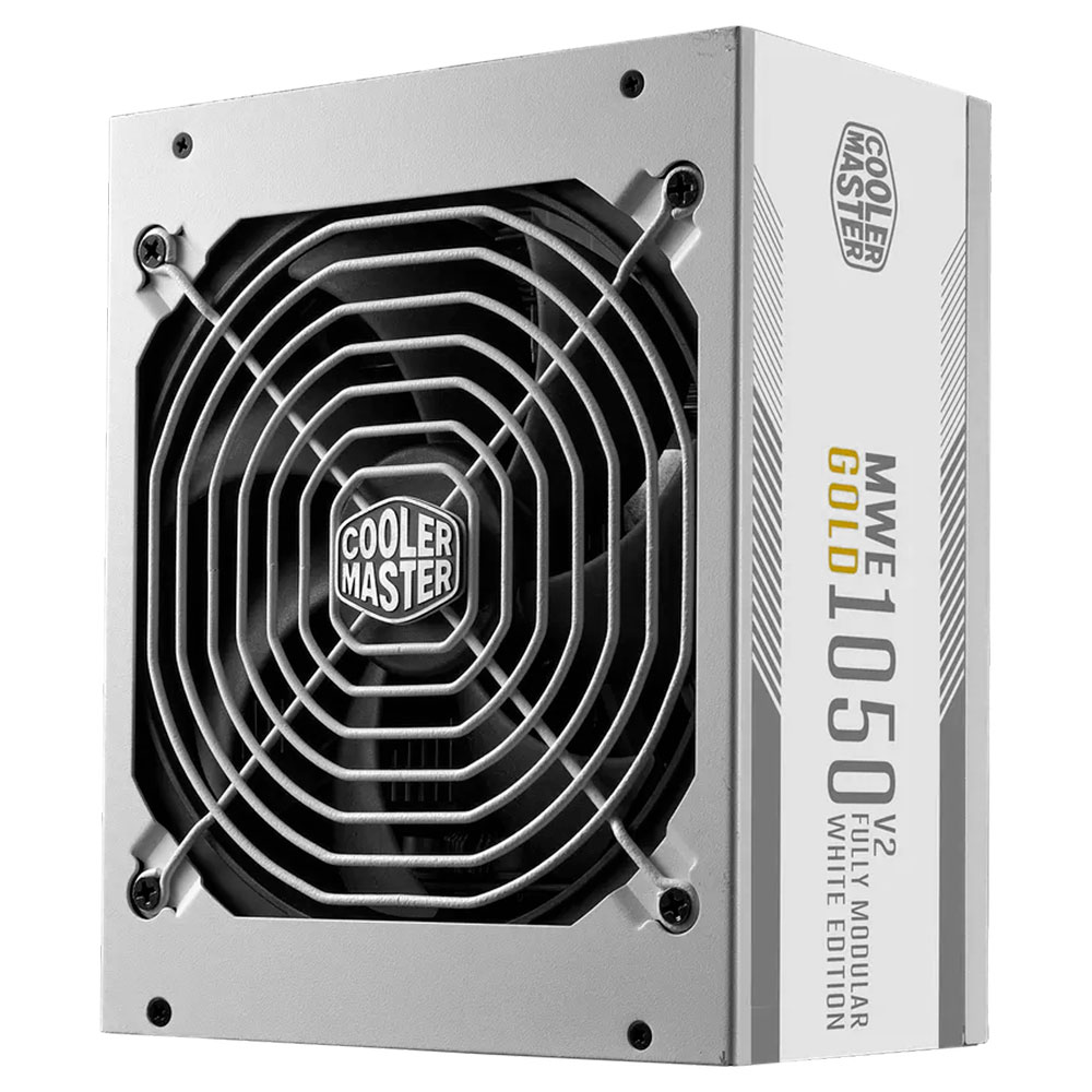 Fuente de Alimentación Cooler Master MWE Gold V2 White Edition 1050W ATX Modular 80 Plus Gold - MPE-A501-AFCAG-3GU2