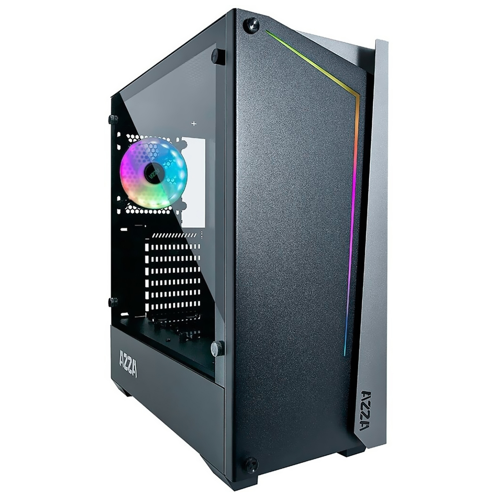 Gabinete Gamer Azza Apollo 430 CSAZ-430B-DF2 Mid Tower 1 Cooler RGB