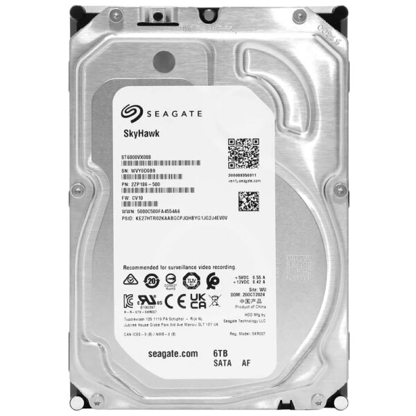 HDD Seagate 6TB Skyhawk 3.5" SATA 3 5400RPM ST6000VX008