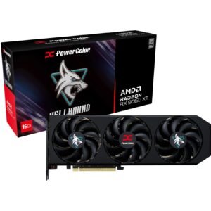 Tarjeta Gráfica POWERCOLOR Hellhound 16 GB Radeon RX 9060 XT GDDR6-RX 9060XT 16G-L / OC