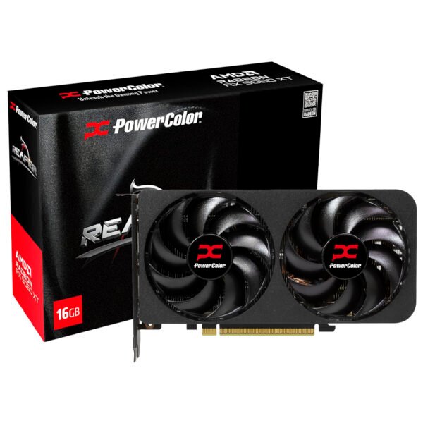 Tarjeta Gráfica POWERCOLOR Reaper 16 GB Radeon RX 9060 XT GDDR6 - RX 9060XT 16G - A
