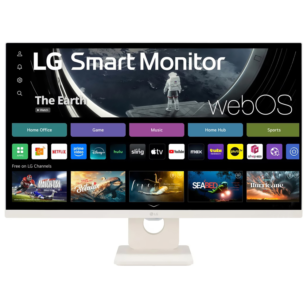 Monitor LG 27SR50F-W Smart 27" Full HD IPS Blanco