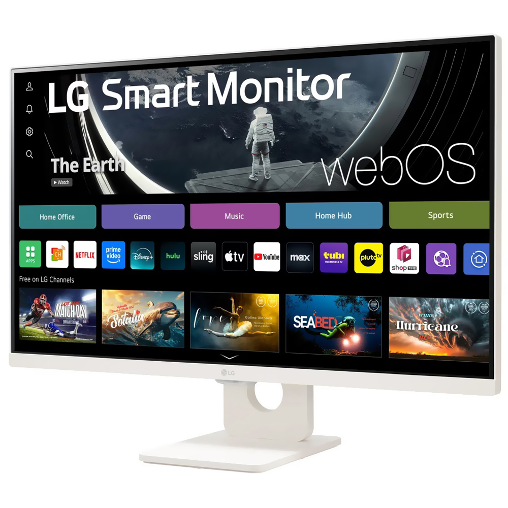 Monitor LG 27SR50F-W Smart 27" Full HD IPS Blanco
