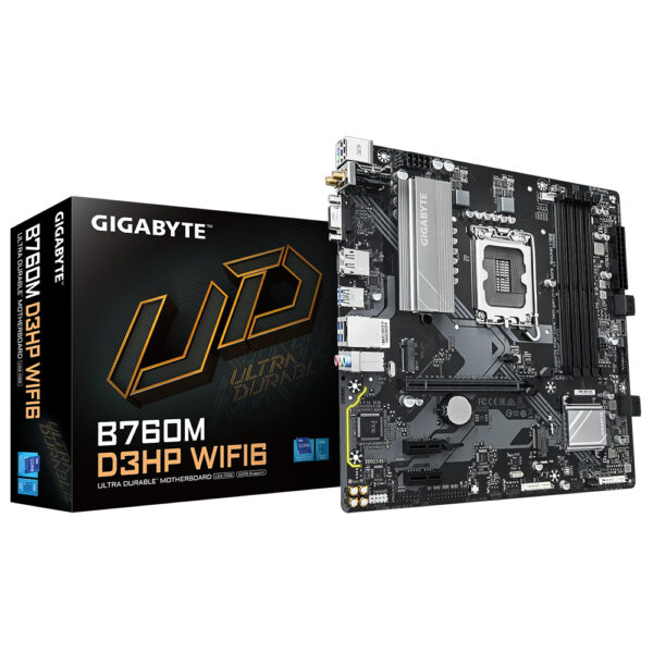 Placa Madre GIGABYTE B760M D3HP WI-FI 6 Socket LGA 1700 DDR5
