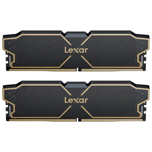 Memoria RAM Lexar Thor OC DDR5 32GB (2x16GB) 6000MHz Negro (LD5U16G60C32LG-RGD)