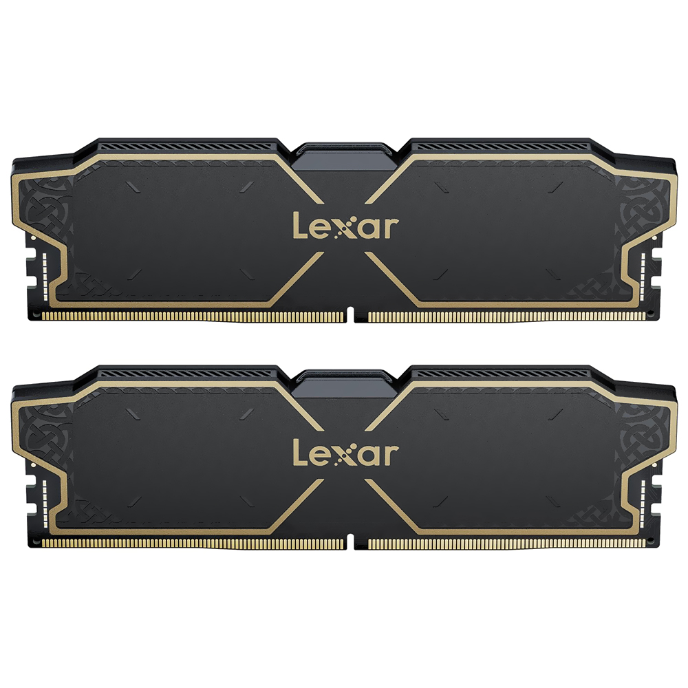 Memoria RAM Lexar Thor OC DDR5 32GB (2x16GB) 6000MHz Negro (LD5U16G60C32LG-RGD)