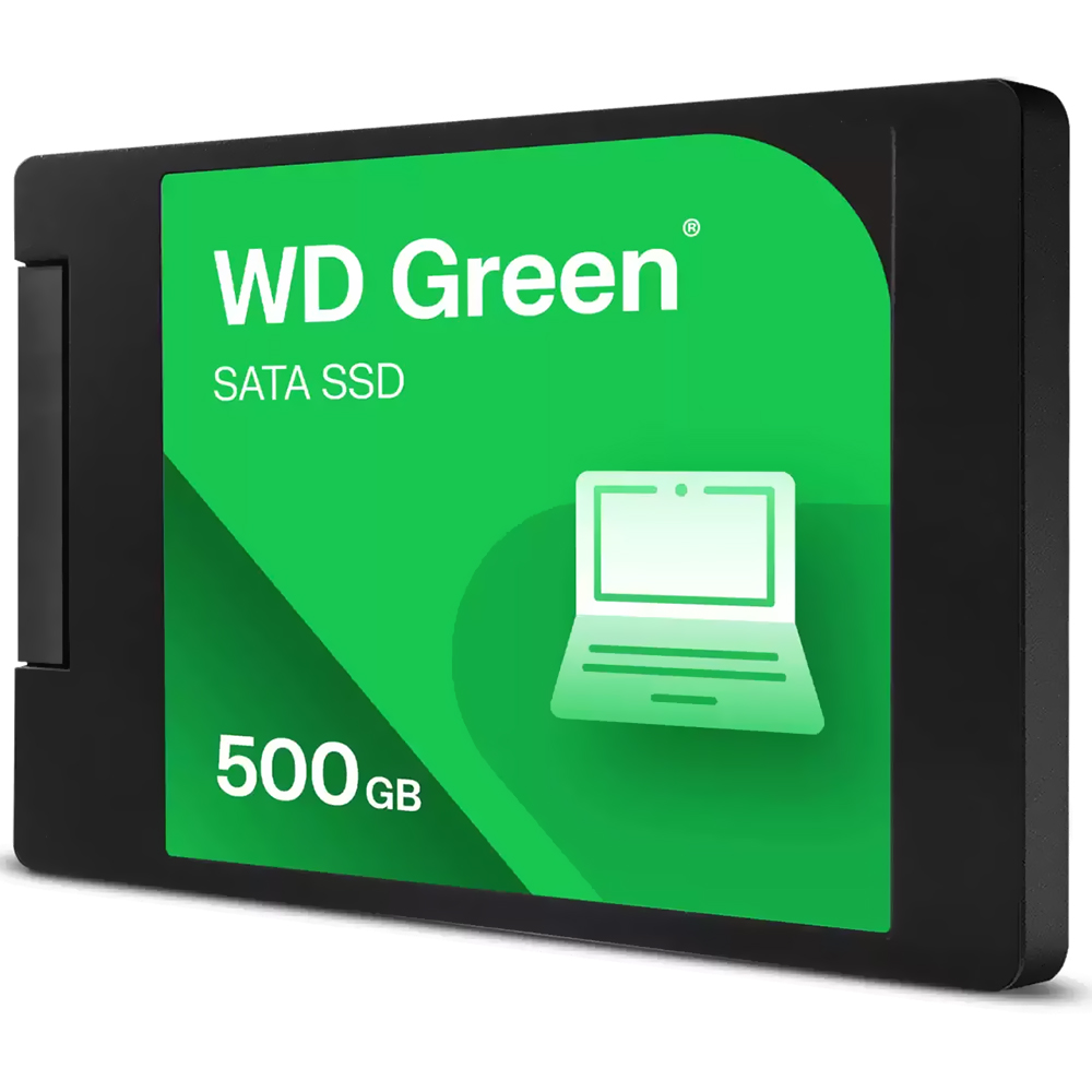 SSD Western Digital 500GB Western Green 2.5" SATA 3 - WDS500G5G0A