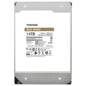 HDD Toshiba 14TB N300 Nas 3.5" SATA 3 7200RPM HDDWG51EXZSTA