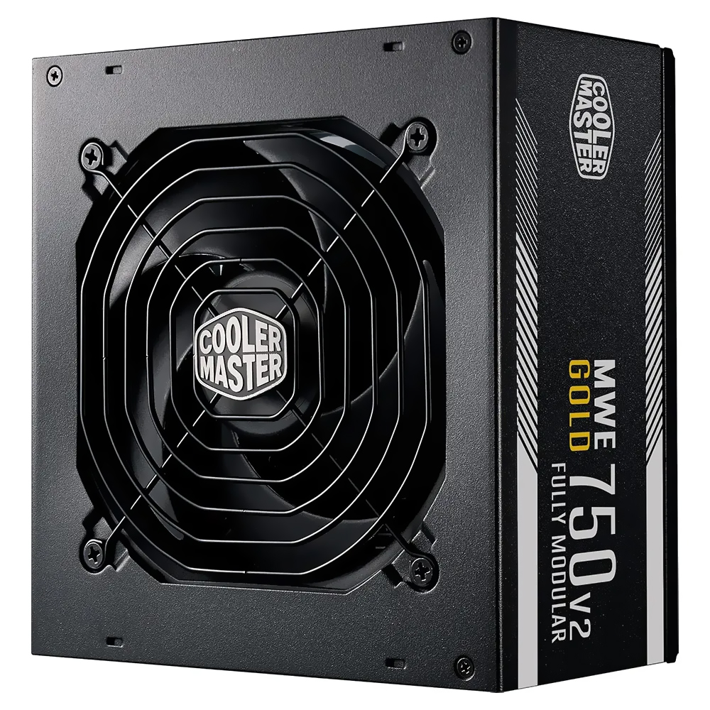 Fuente de Alimentación Cooler Master MWE V2 750W ATX Modular 80 Plus Gold - MPE-7501-AFAAG-3U2 80
