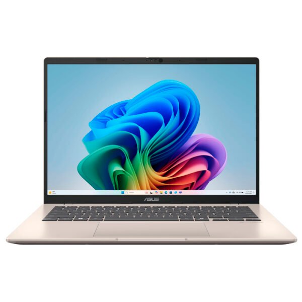 Notebook Asus Vivobook 14 M1407KA-PS74 AMD Ryzen AI 7 350 Pantalla WUXGA 14.0'' 16GB RAM 512GB SSD Windows 11 Home - Platinum Dorado (Inglés)