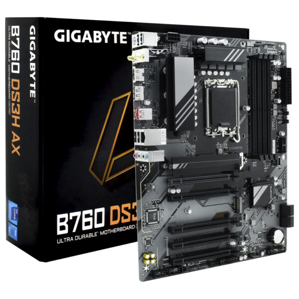 Placa Madre Gigabyte B760 DS3H AX Socket LGA 1700 DDR5