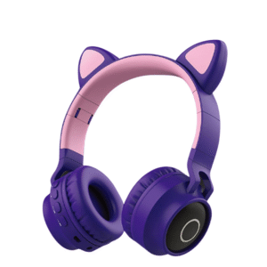 Auricular Havit NV-BT028C-PU/RS Bluetooth Micro-SD Cat Rosa