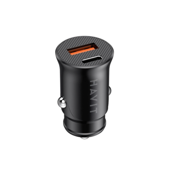 Cargador de Vehiculo Havit NV-CC2022-N Negro