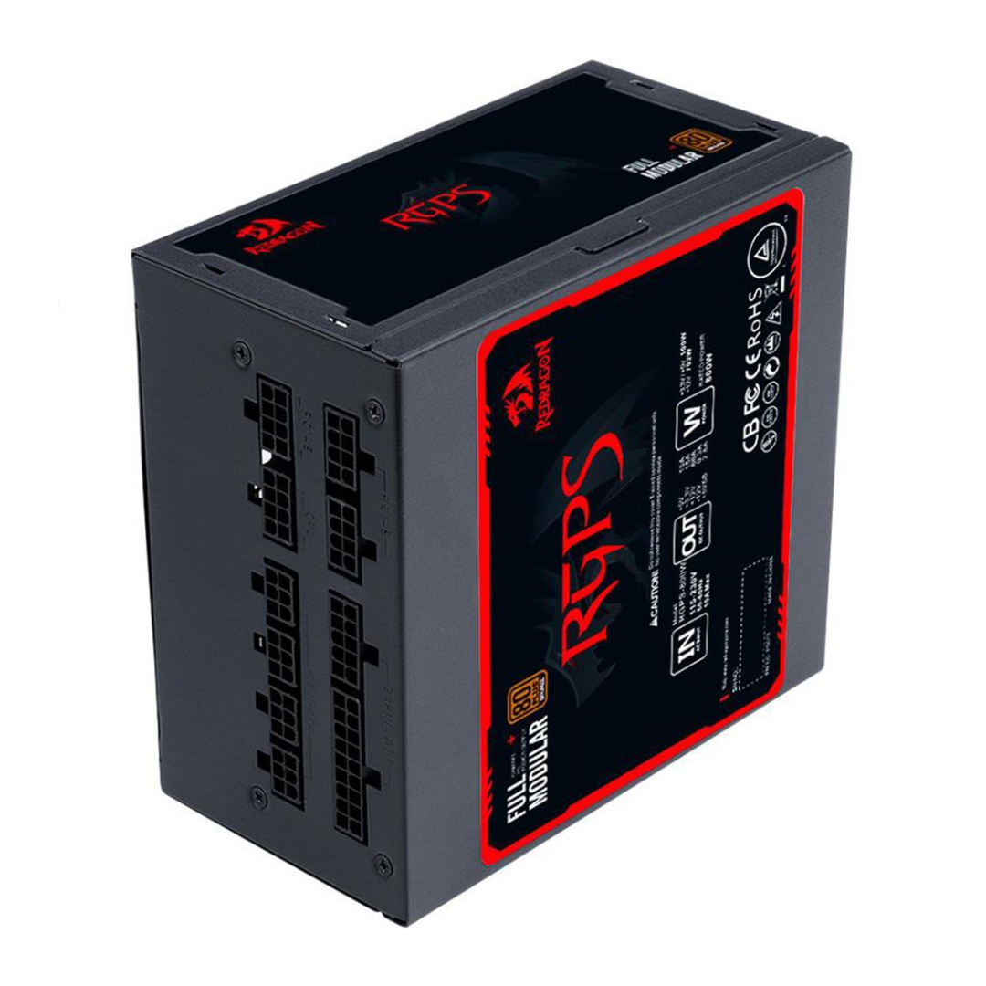 Fuente Redragon GC-PS011 Full-Modular 800W 80 Plus Bronze