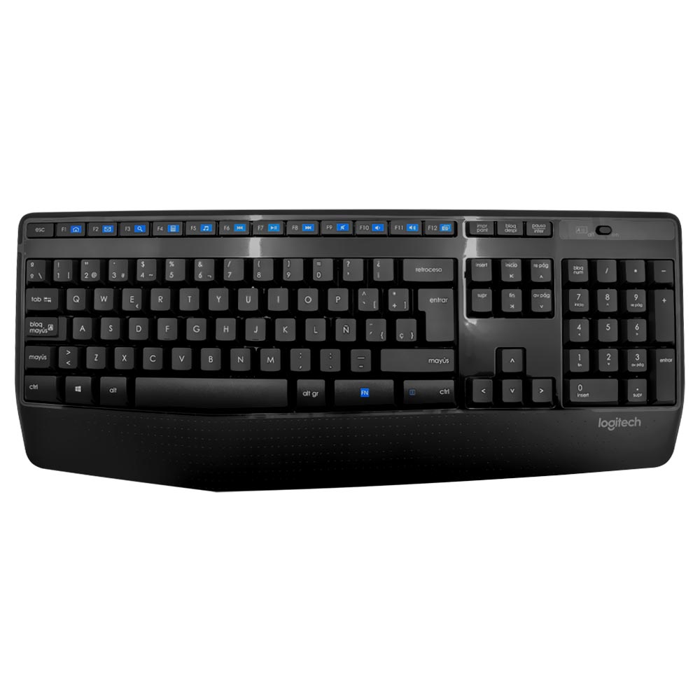 Teclado + Mouse Logitech MK345 Wireless Español Negro (920-007820)