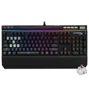 Teclado Gamer Mecánico Hyperx Alloy Elite USB RGB Inglés Negro (HX-KB2BR2-US R2)