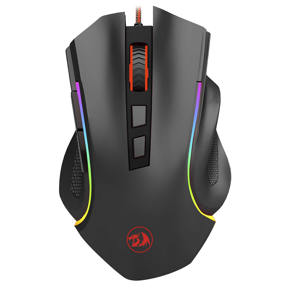 Mouse Gamer Redragon M607 Griffin USB / RGB - Negro