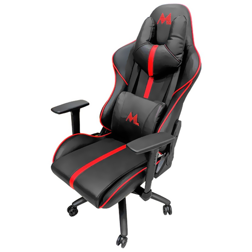 Silla Gamer Mtek MK02 Negro Rojo