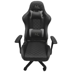 Silla Gamer Mtek MK01 Negro Gris