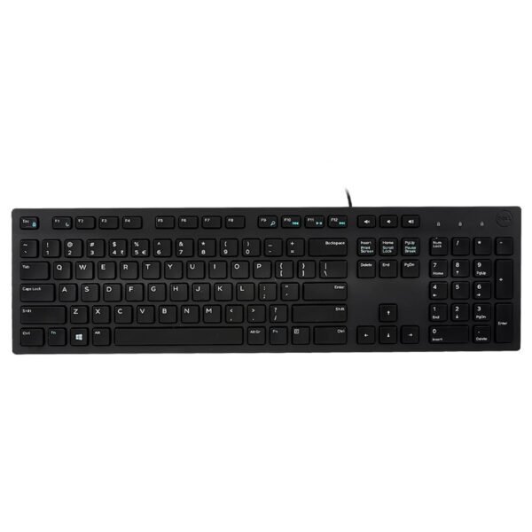 Teclado Dell KB216 USB Inglés Negro (KB216-BK-US)