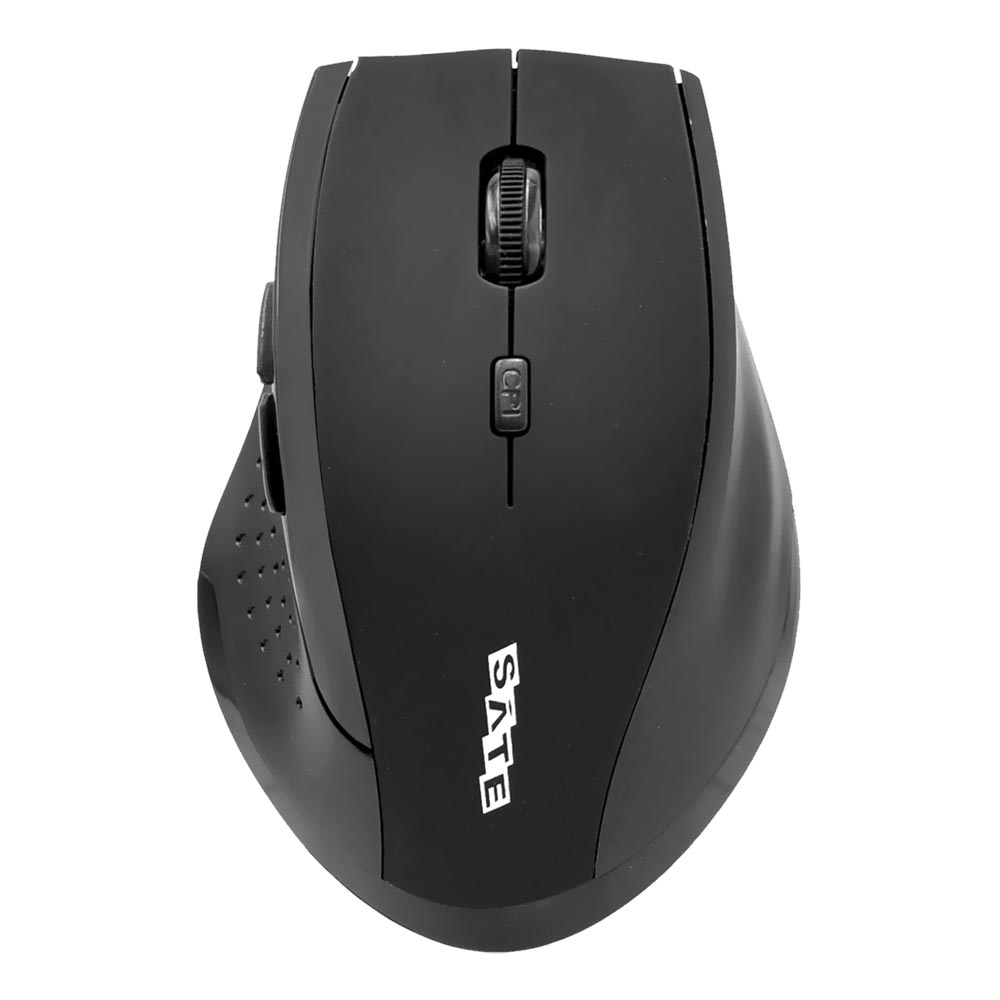 Teclado + Mouse Satellite AK-726G Wireless Portugués Negro