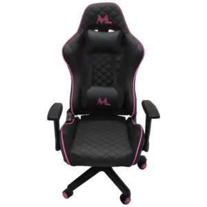 Silla Gamer Mtek MK01 Negro Rosa