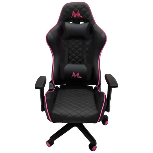 Silla Gamer MTEK MK01 Negro / Rosa