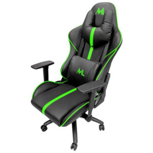 Silla Gamer Mtek MK02 Negro Verde