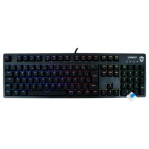 Teclado Gamer Mecánico Satellite K61 USB RGB Portugués Negro