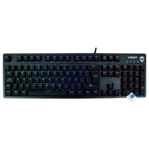 Teclado Gamer Mecánico Satellite K62 USB RGB Español Negro