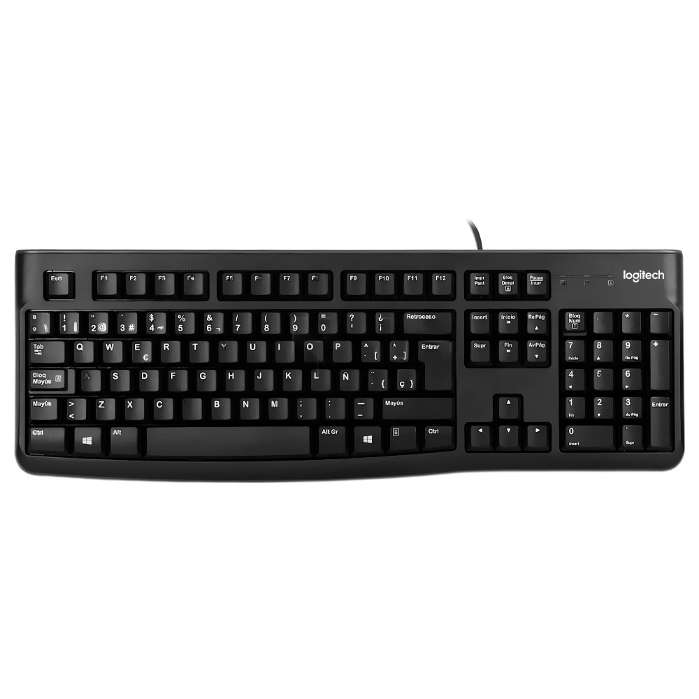 Teclado + Mouse Logitech MK120 USB Español Negro (920-004428)
