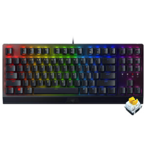 Teclado Gamer Mecánico Razer Blackwidow V3 Tenkeyless USB RGB Inglés Negro (RZ03-03491800-R3M1)