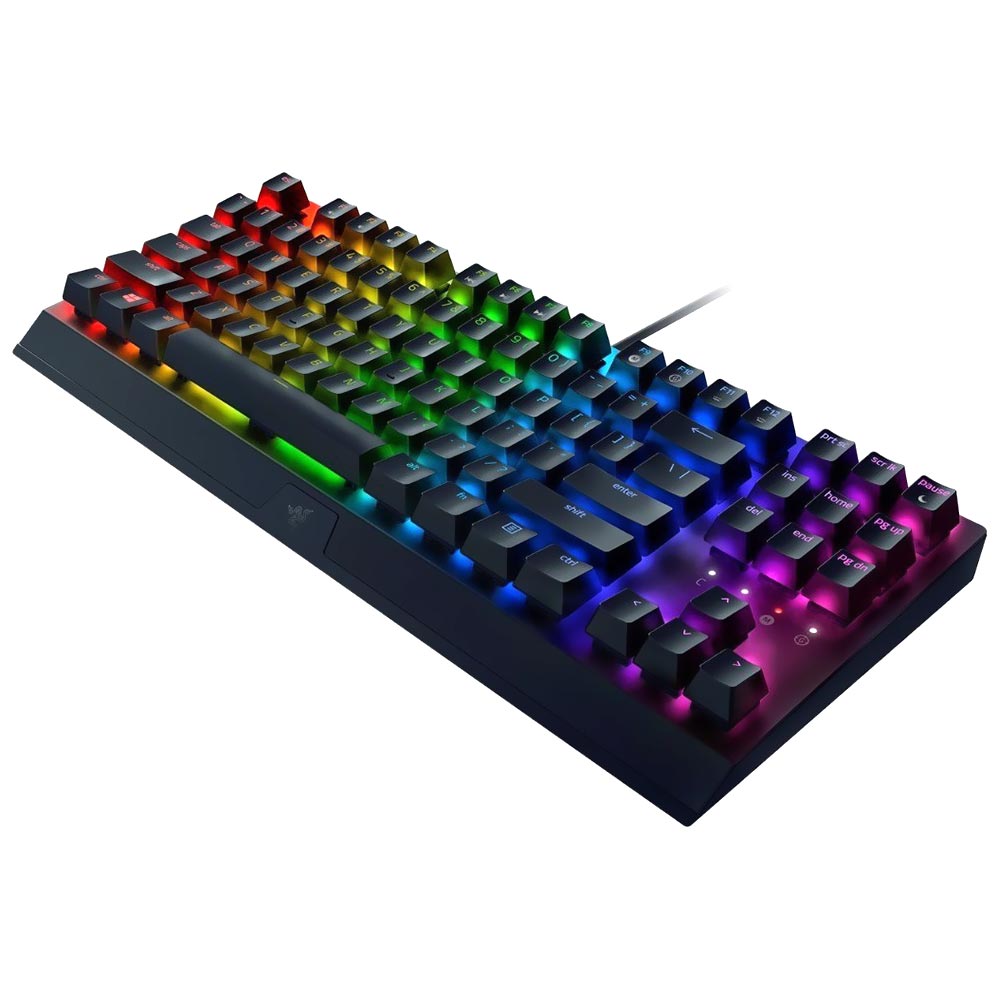 Teclado Gamer Mecánico Razer Blackwidow V3 Tenkeyless USB RGB Inglés Negro (RZ03-03491800-R3M1)