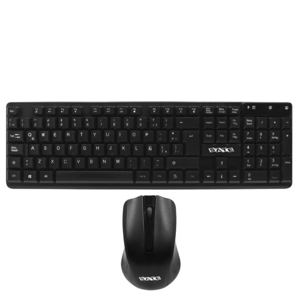 Teclado+mouse SATELLITE Ak-742G Wireless Español-Negro