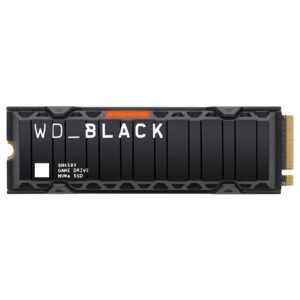 SSD Western Digital M.2 1TB SN850X Black NVMe - WDS100T2XHE-00BCA0 (Con Disipador)