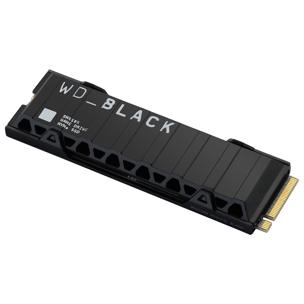 SSD Western Digital M.2 1TB SN850X Black NVMe - WDS100T2XHE-00BCA0 (Con Disipador)