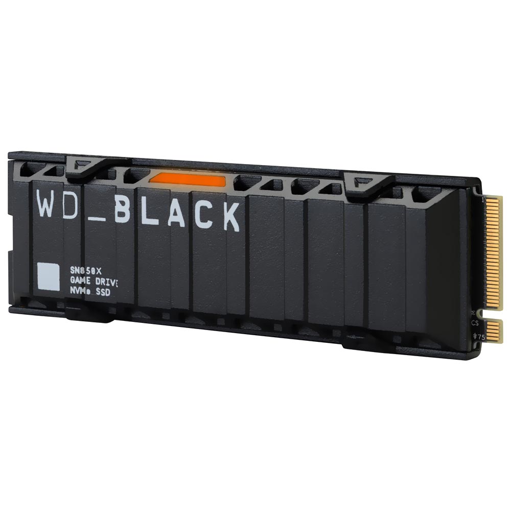 SSD Western Digital M.2 1TB SN850X Black NVMe - WDS100T2XHE-00BCA0 (Con Disipador)